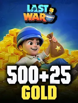 Last War Survival 500+25 Gold