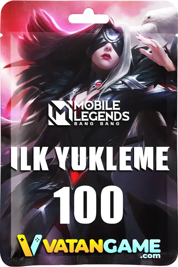 Mobile Legends 100 (50+50) Elmas ( 1 KEZ SATIN ALINABİLİR-ÜRÜN AÇIKLAMASINI OKUYUNUZ! )