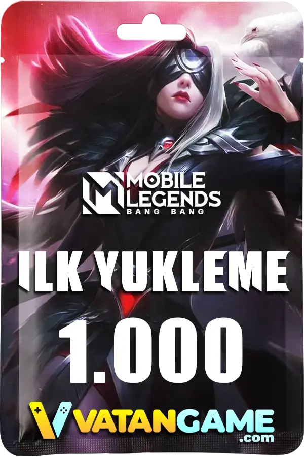 Mobile Legends 1000 (500+500) Elmas ( 1 KEZ SATIN ALINABİLİR-ÜRÜN AÇIKLAMASINI OKUYUNUZ! )