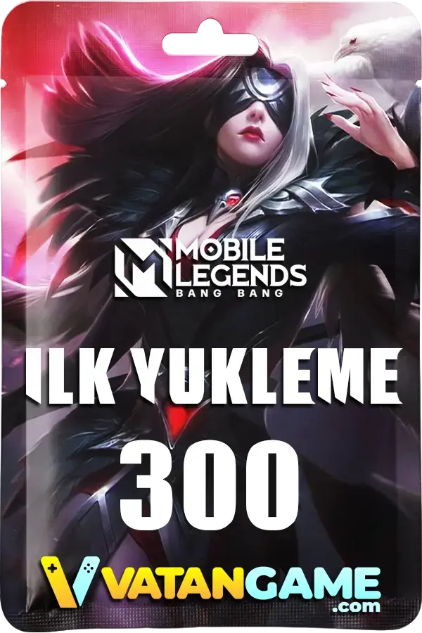 Mobile Legends 300 (150+150) Elmas ( 1 KEZ SATIN ALINABİLİR-ÜRÜN AÇIKLAMASINI OKUYUNUZ! )