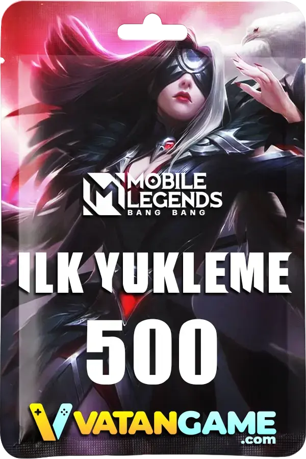 Mobile Legends 500 (250+250) Elmas ( 1 KEZ SATIN ALINABİLİR-ÜRÜN AÇIKLAMASINI OKUYUNUZ! )