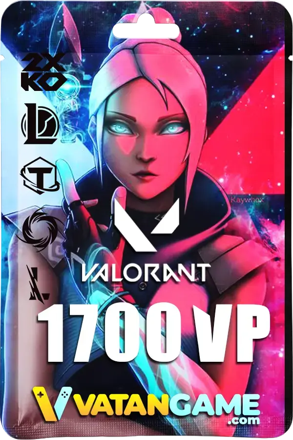 1700 VP Valorant Points