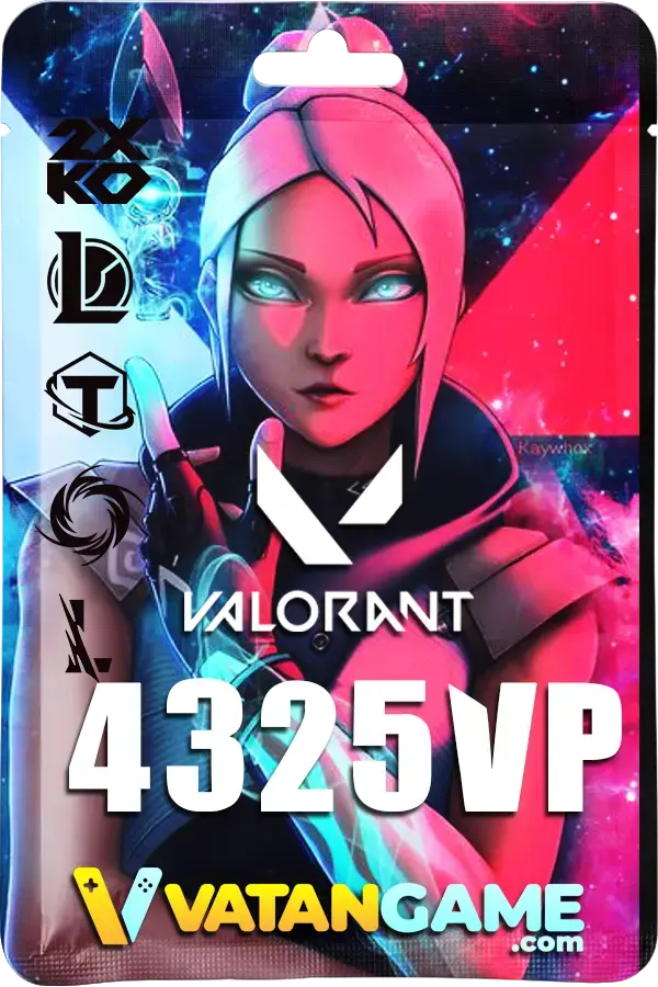 4325 VP Valorant Points
