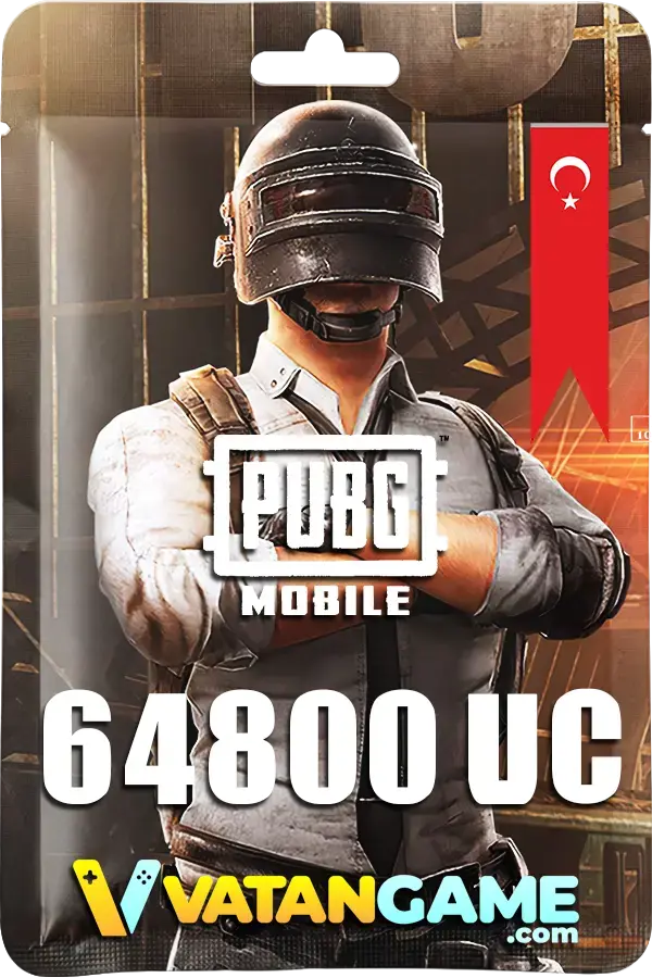 64800 PUBG Mobil UC Unknown Cash