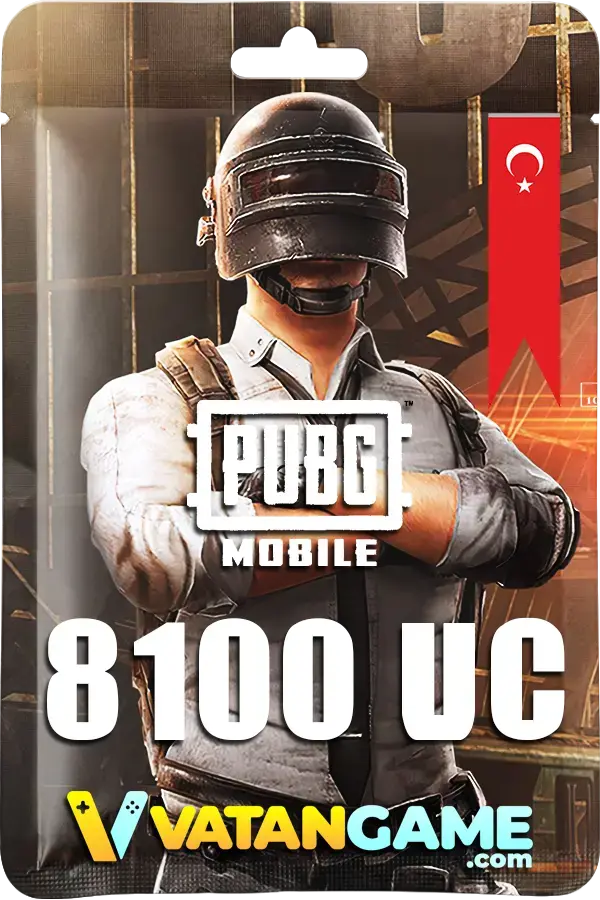 8100 PUBG Mobile UC Unknown Cash