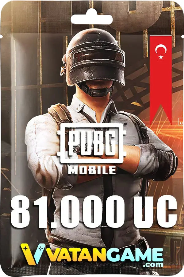 81000 PUBG Mobile UC Unknown Cash