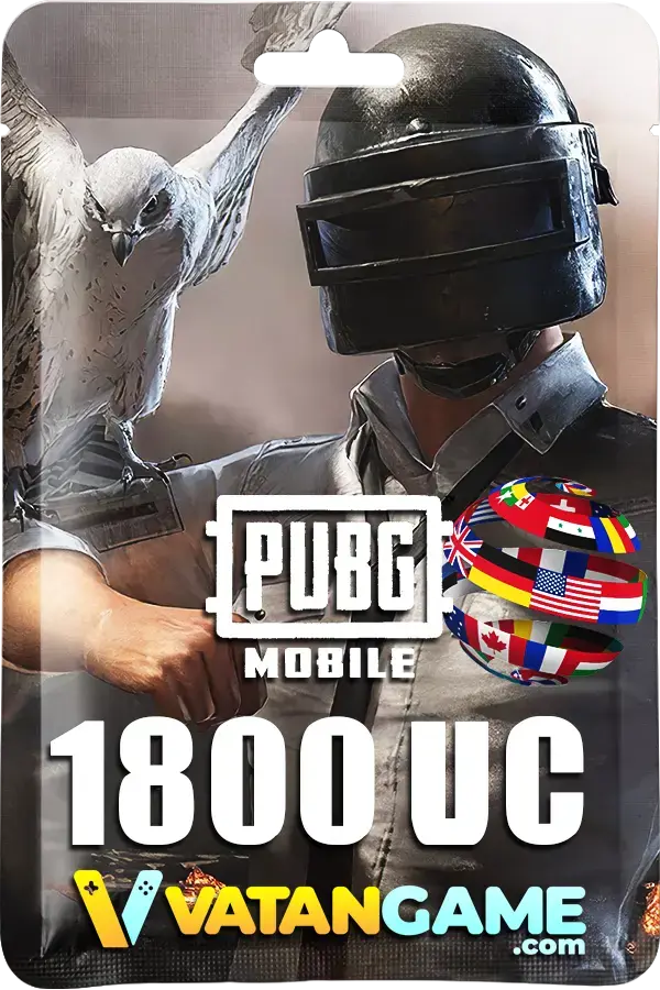 1800 PUBG Mobil UC Unknown Cash Global