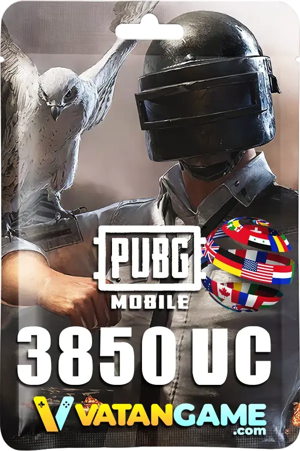 3850 PUBG Mobil UC Unknown Cash Global
