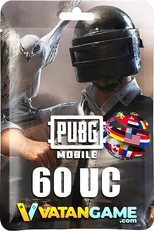 60 PUBG Mobil UC Unknown Cash Global