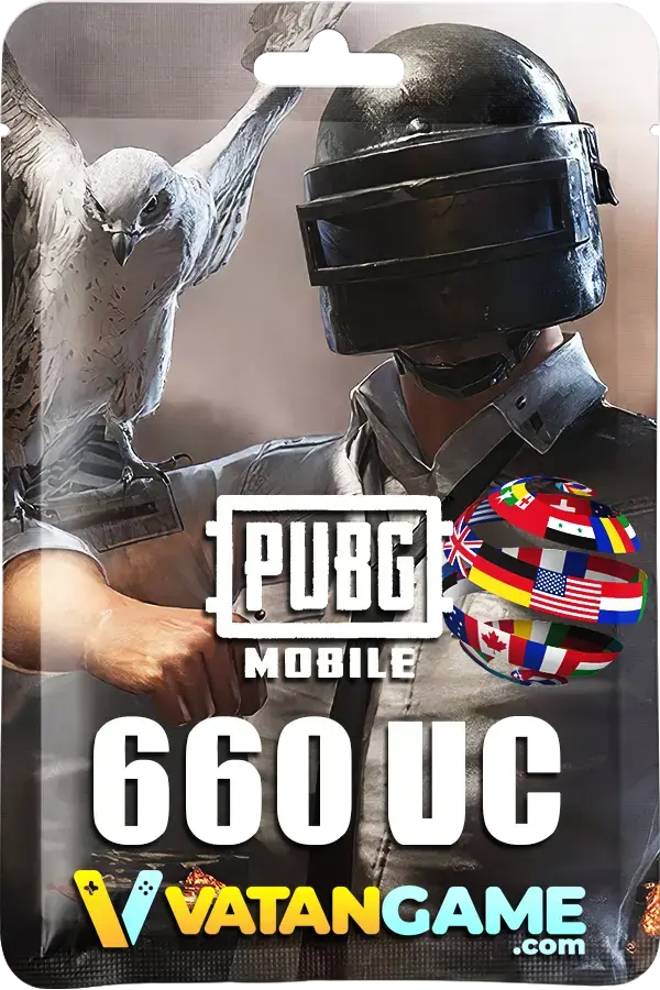 660 PUBG Mobil UC Unknown Cash Global